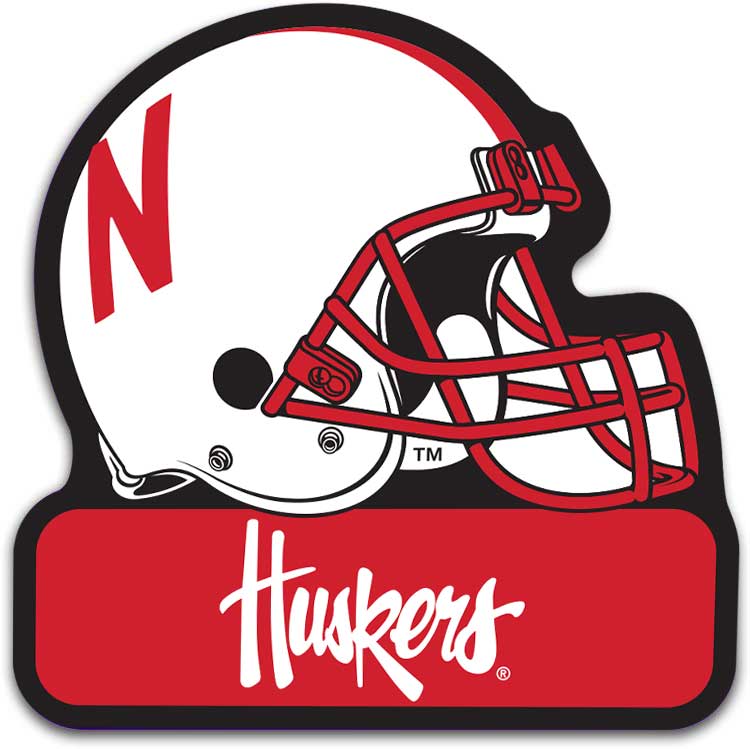 NCAA Nebraska Cornhuskers Football Helmet Magnet