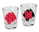 Nebraska Cornhuskers Shotglass Scribble