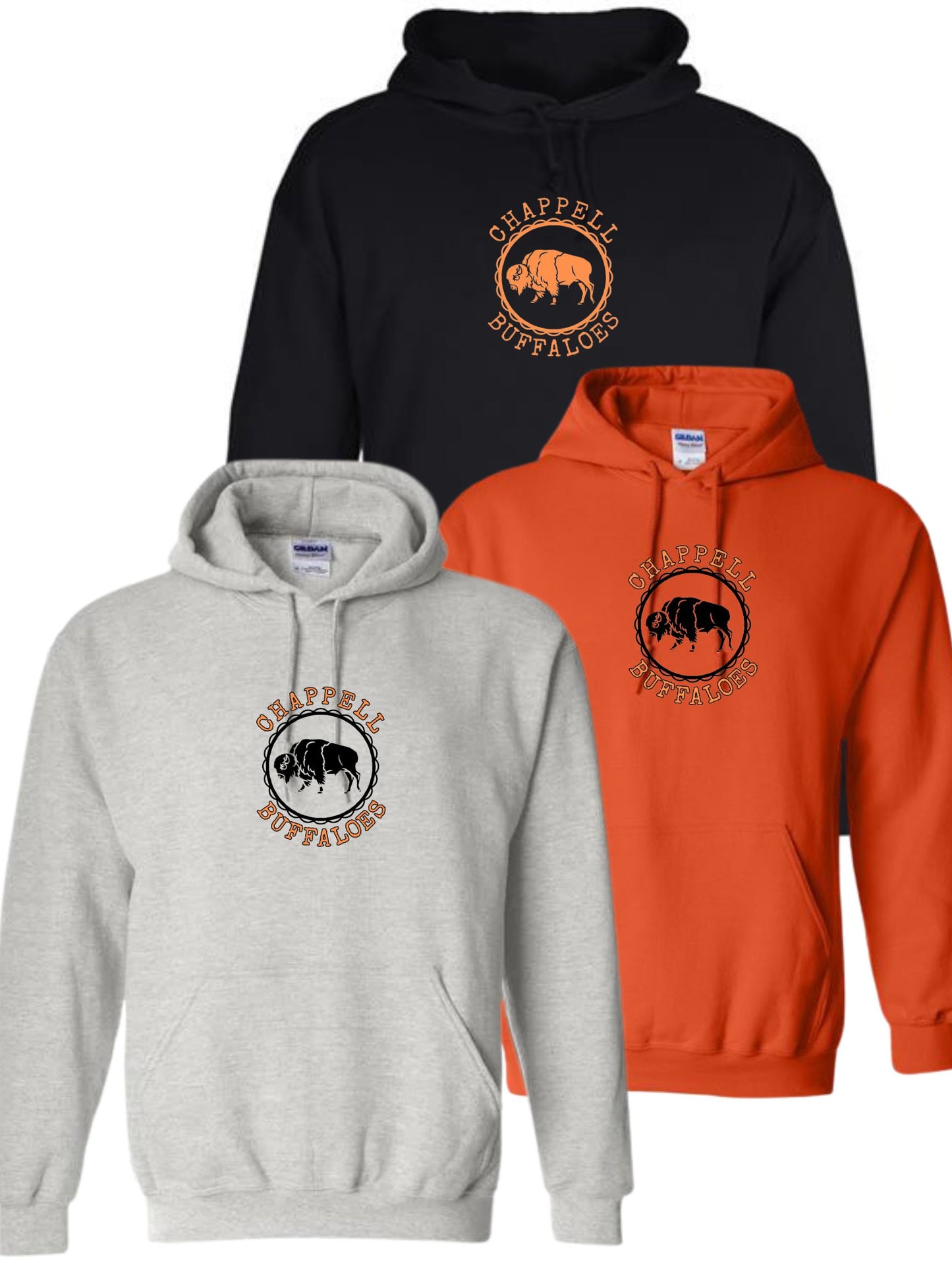 Chappell Buffaloes Hoodies