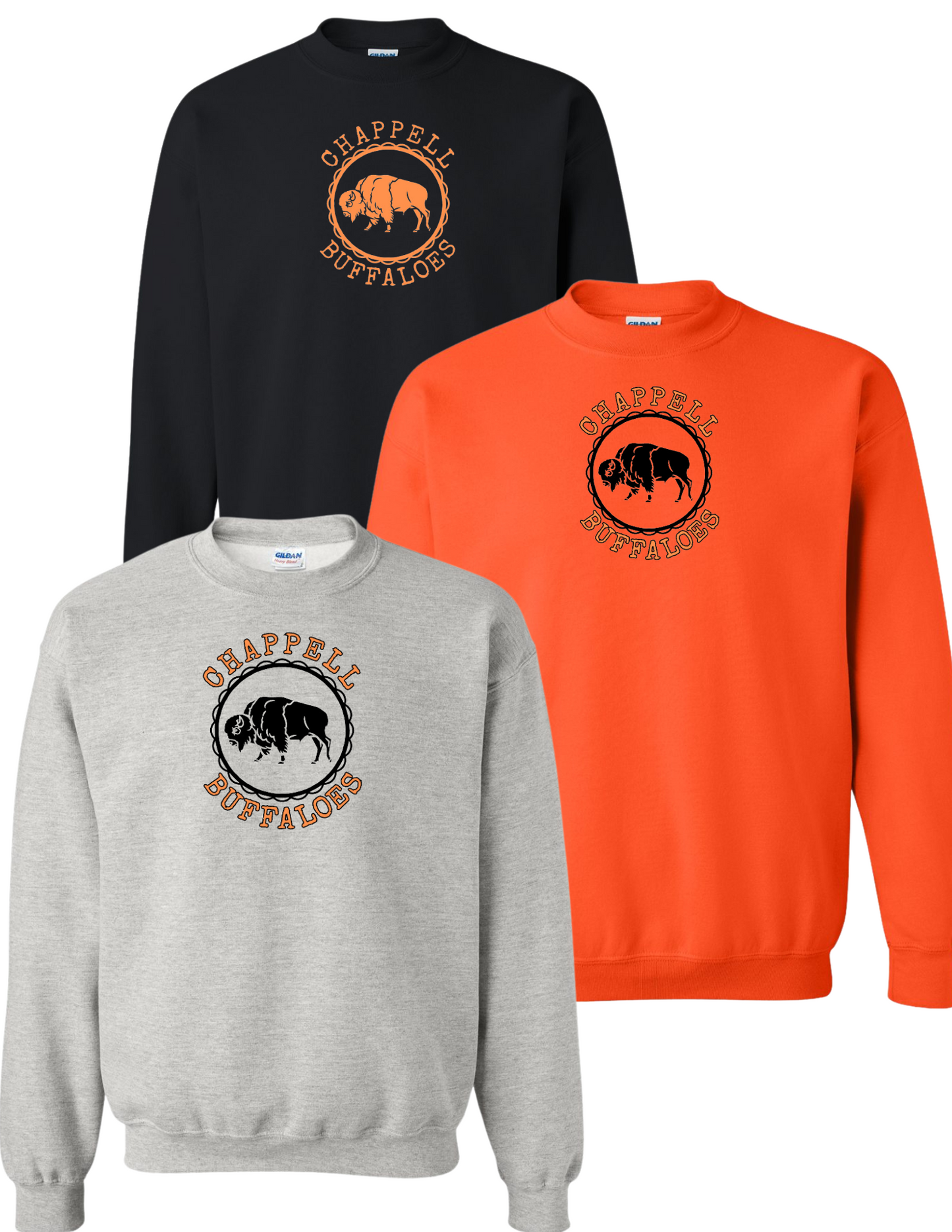 Chappell Buffaloes Sweatshirts