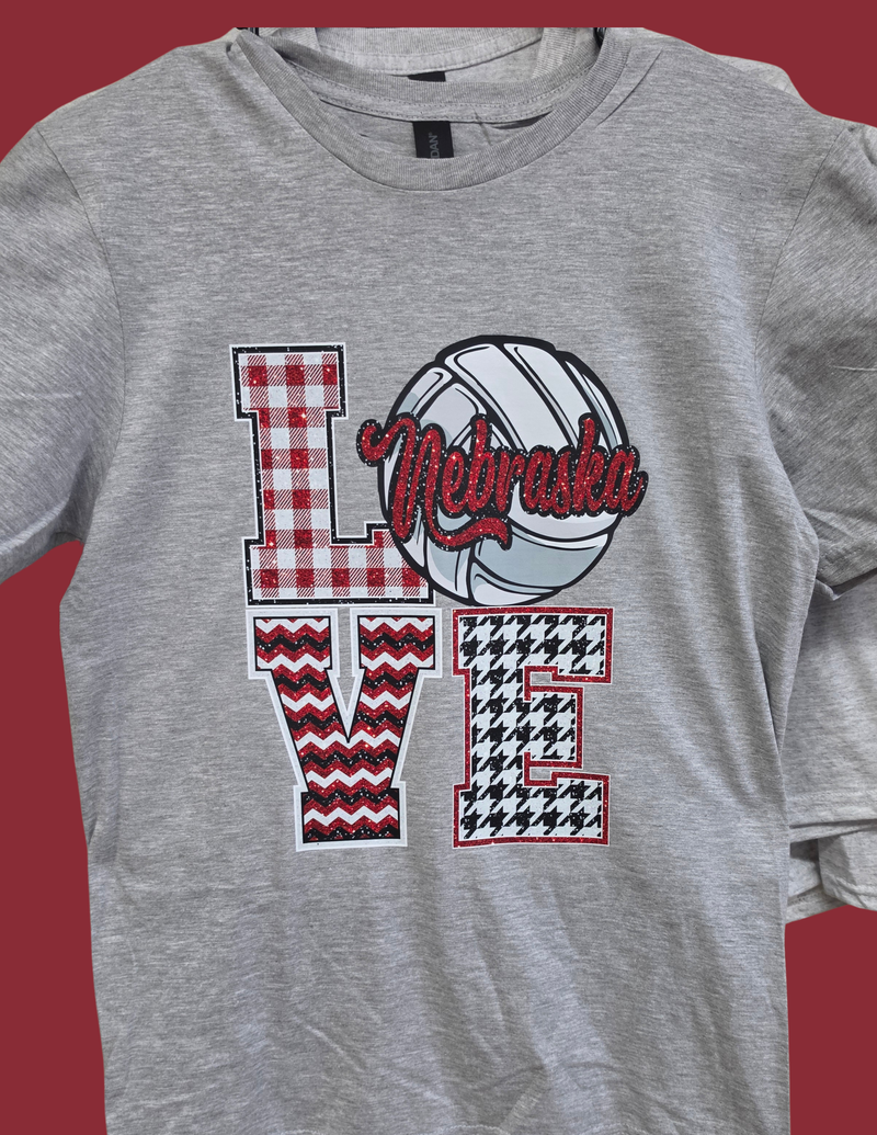 NE I Love VB short sleeve t-shirt